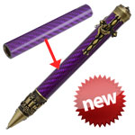 Carbon Fiber Blank - Haunted Halloween Purple