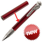 Carbon Fiber Blank - Haunted Halloween Red