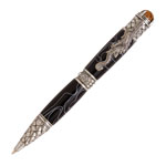Dragon Antique Pewter Twist Pen Kit