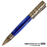 Footprints in the Sand Pen Kit Antique Pewter