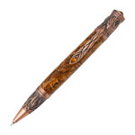 Phoenix Rising Antique Copper Twist Pen